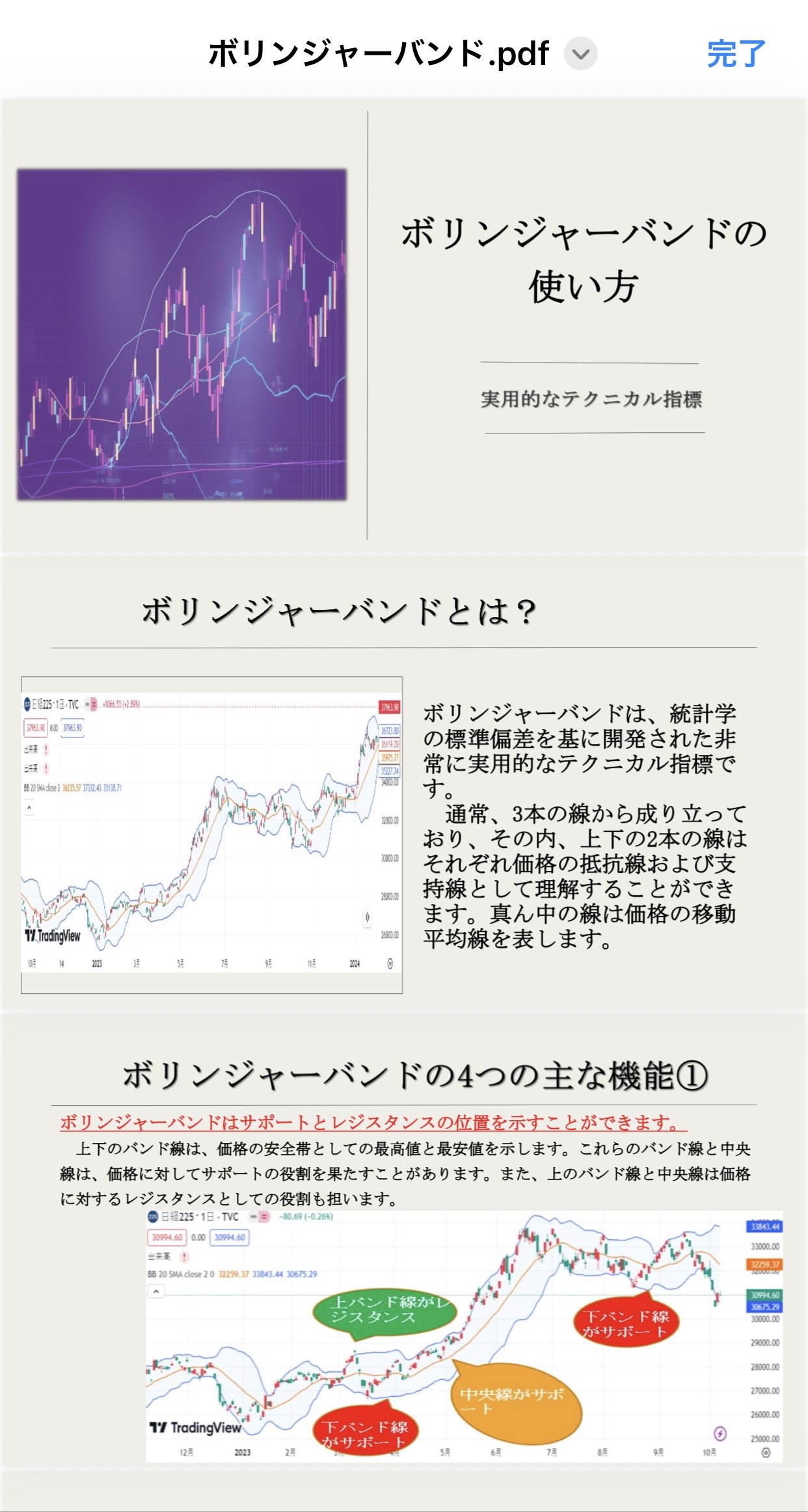 ボリンジャーバンド